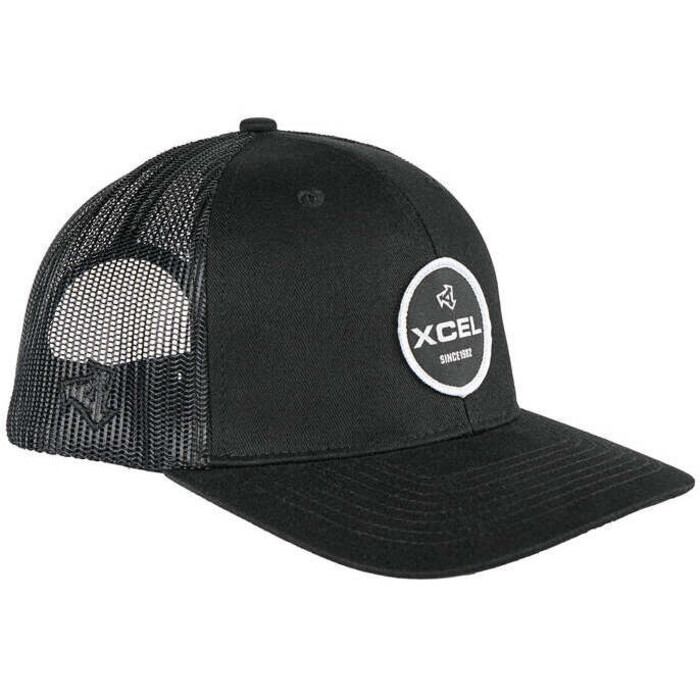 2024 Xcel Gorra Heritage Trucker MAHT1TK3 - Black